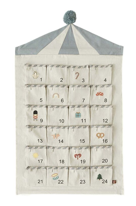 OYOY adventi naptár gyerekeknek Circus Christmas Calendar többszínű L300183