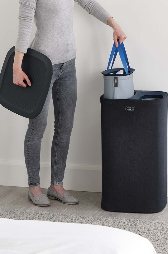 Kôš na bielizeň Joseph Joseph 60 L čierna 50002