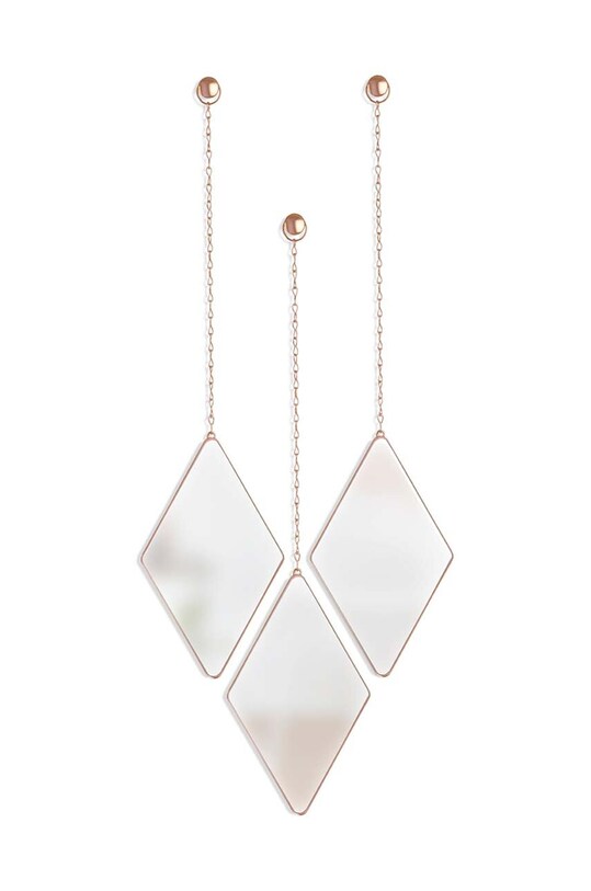 Set ogledala Umbra Dima Diamond 3-pack smeđa 358777.880