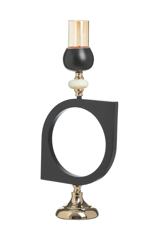 Διακοσμητικό κηροπήγιο μαύρο 3.70.151.0757