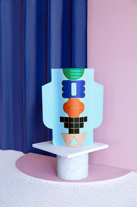 Декоративна ваза Octaevo OPVEMB.18 барвистий AA00