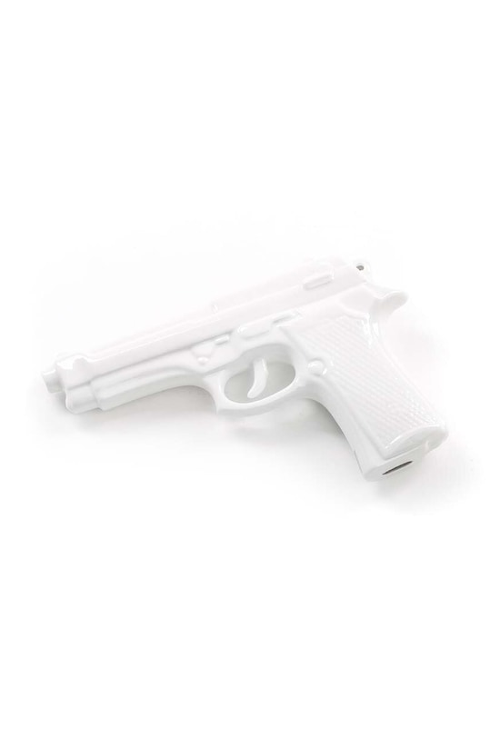 Seletti dekoracja Memorabilia My Gun biały 10451