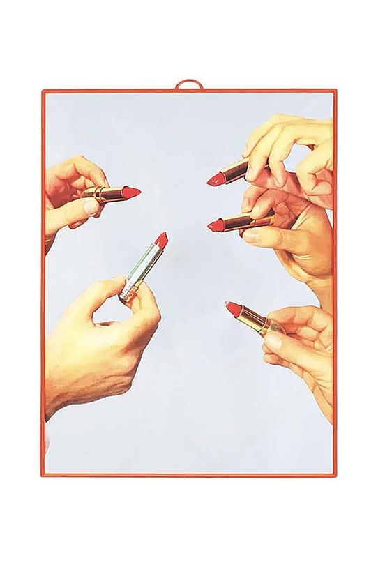 Zidno ogledalo Seletti Lipsticks 22,5 x 29,5 cm šarena 17115