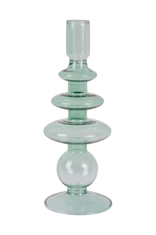 Декоративный подсвечник Present Time Glass Art зелёный PT3636GR