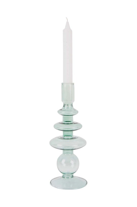 Декоративный подсвечник Present Time Glass Art PT3636GR зелёный AA00