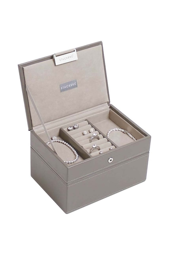 Šperkovnice Stackers šedá 70802