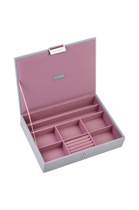 Škatla za nakit Stackers siva 73550