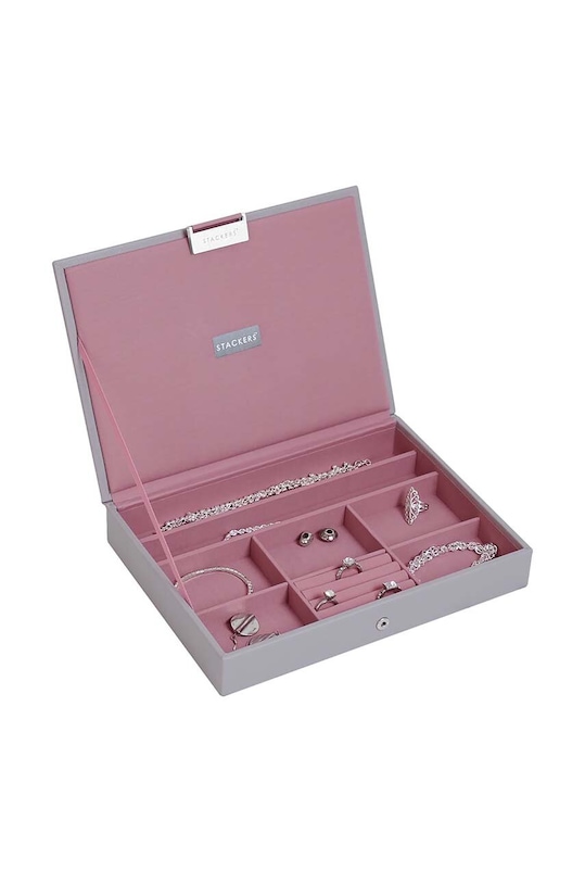 Škatla za nakit Stackers 73550 siva AA00