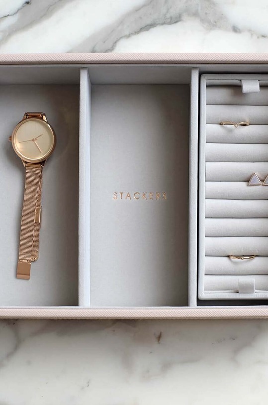 Stackers organizer na biżuterię różowy 73761