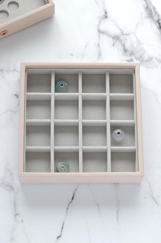 Salon i sypialnia Stackers organizer na charmsy 73769 różowy