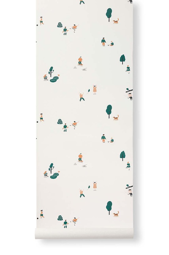 ferm LIVING tapet The Park 1104263768 multicolor AA00