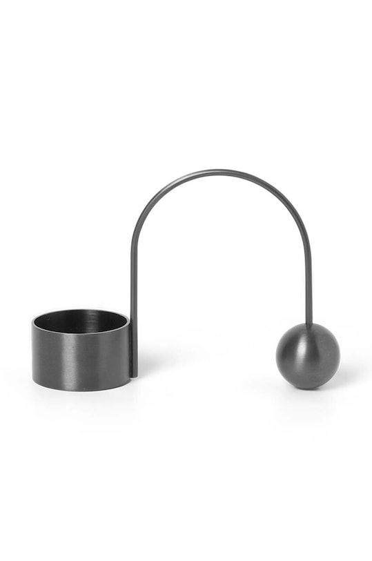 Декоративный подсвечник ferm LIVING Balance 5754 чёрный AA00