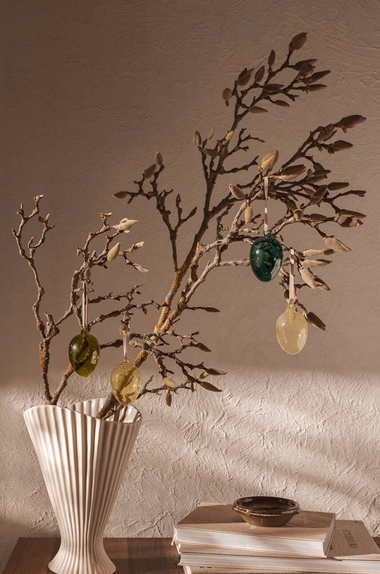 Lifestyle Ferm Living dekoracje świąteczne Glass Easter Eggs 4-pack 1104266761 multicolor