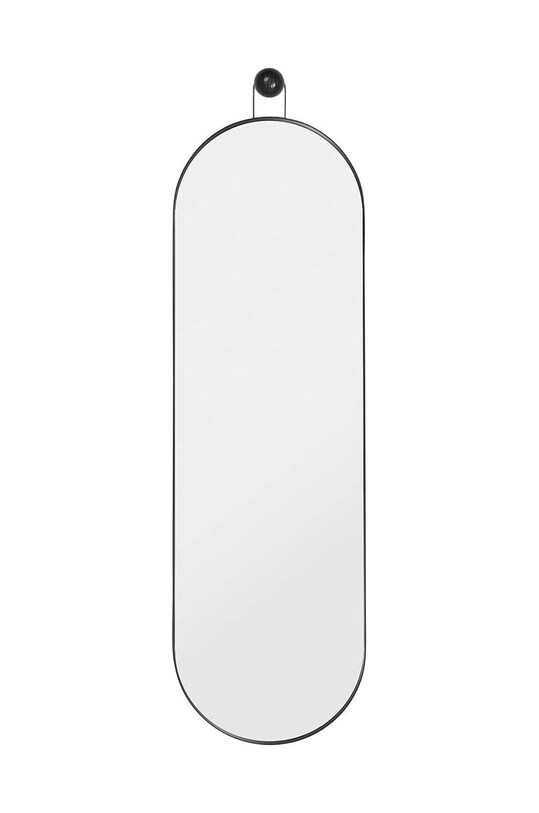 Ferm Living lustro ścienne Poise czarny 3375