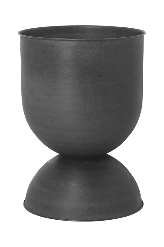 ferm LIVING ghiveci de flori Hourglass Pot M negru 100130629