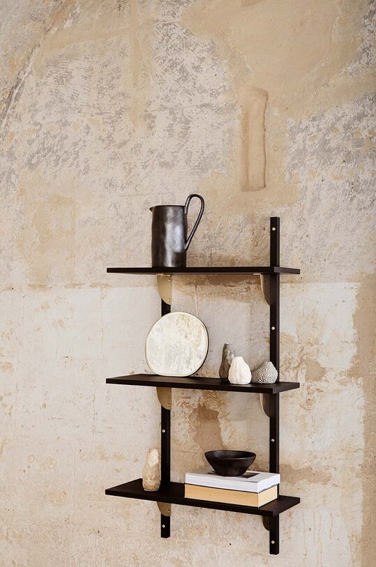 Ferm Living lustro stojące Pond 1104263764 czarny