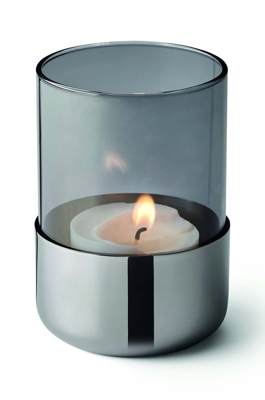 Декоративний свічник Philippi Corry сірий P341004