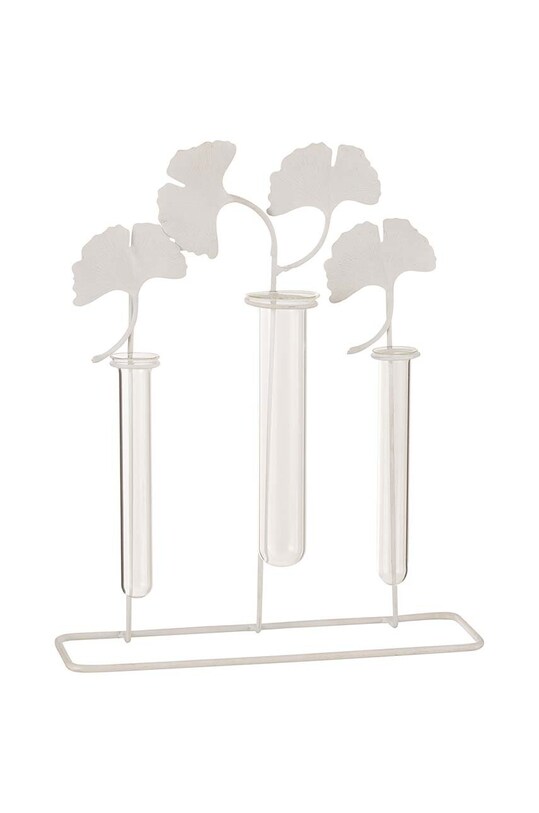 Декоративна ваза J-Line 3 Holders Flowers білий 20385