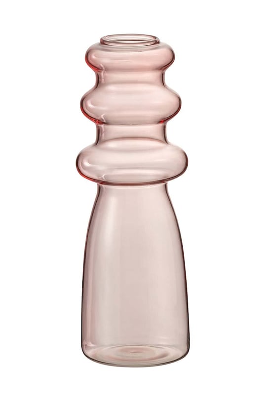 Декоративна ваза J-Line Luna рожевий 28874