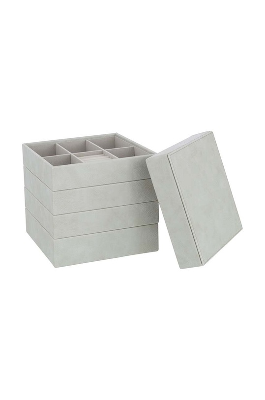 Šperkovnica J-Line Fake Leather sivá 37087.