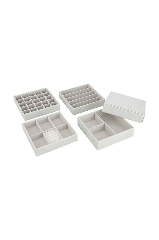 Šperkovnica J-Line Fake Leather 37087. sivá AA00