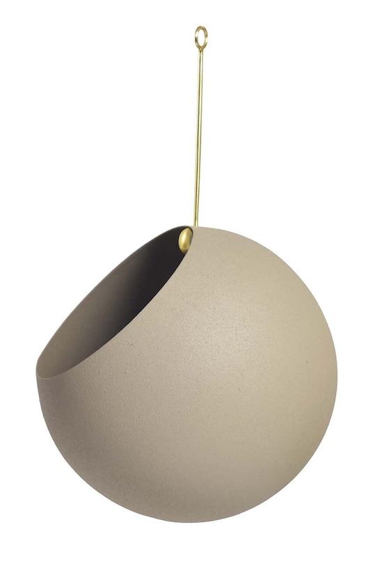 AYTM doniczka wisząca Globe beżowy 509510044012