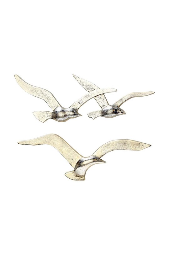 Boltze dekoracja ścienna Vogel 2-pack żółty 1014713