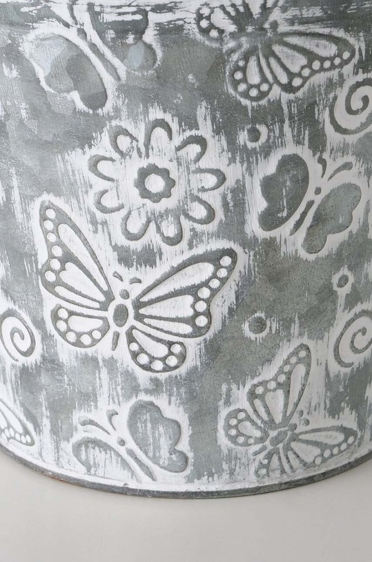 Boltze zestaw osłonek na doniczki Mariposa 3-pack szary 2031307