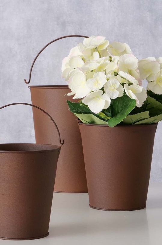 Boltze osłonka na doniczkę Seluna 3-pack brązowy 2035510