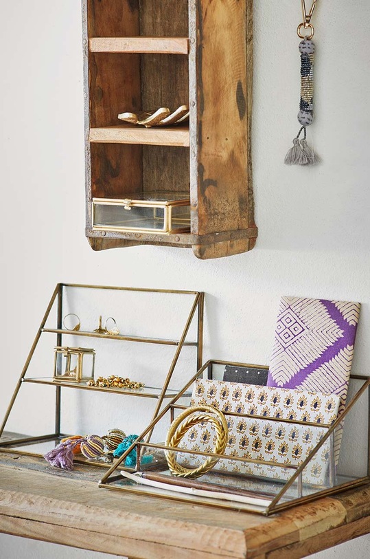 Organizér na šperky Madam Stoltz průhledná IB.2306873