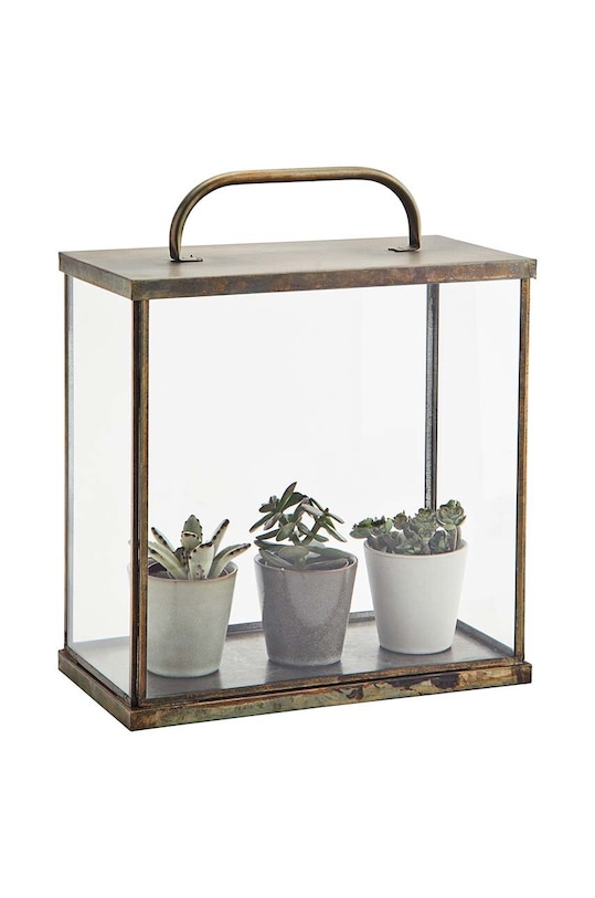 Фонарик Madam Stoltz PCH26085B коричневый AA00