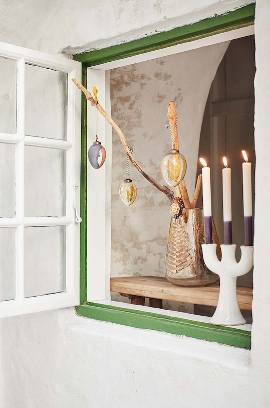 Vianočná dekorácia Madam Stoltz LAB.2494 viacfarebná AA00