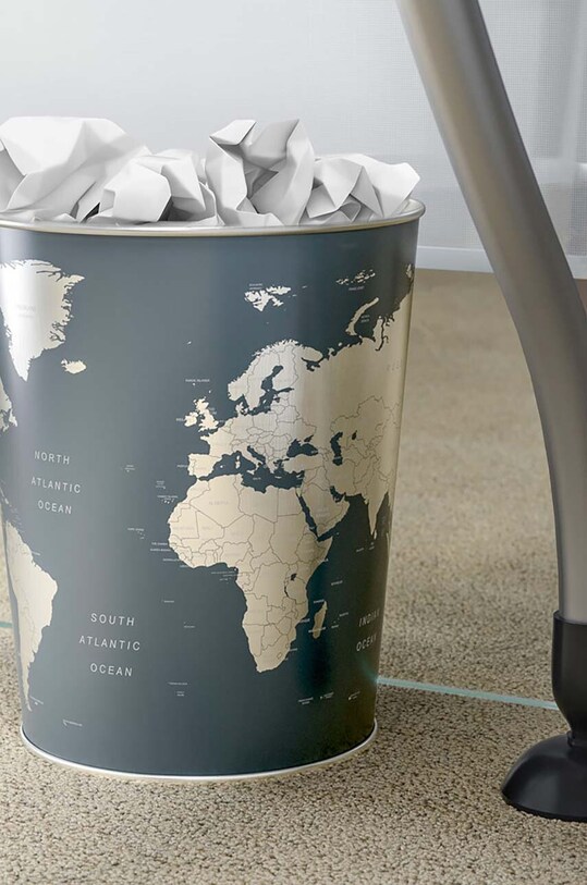 Obývacia izba a spálňa Odpadkový kôš Balvi Globe 25566. viacfarebná