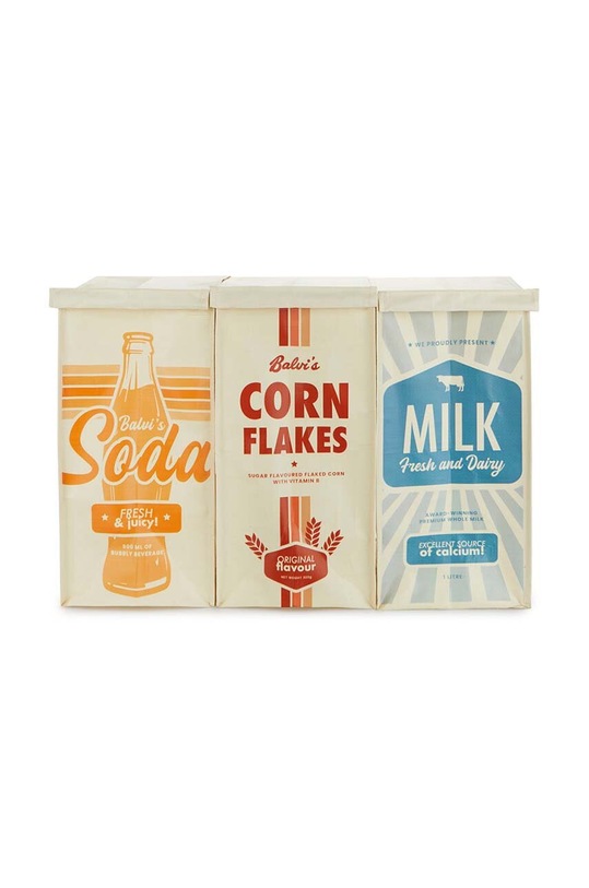 Vrecia na odpadky Balvi Retro 3-pak viacfarebná 27670