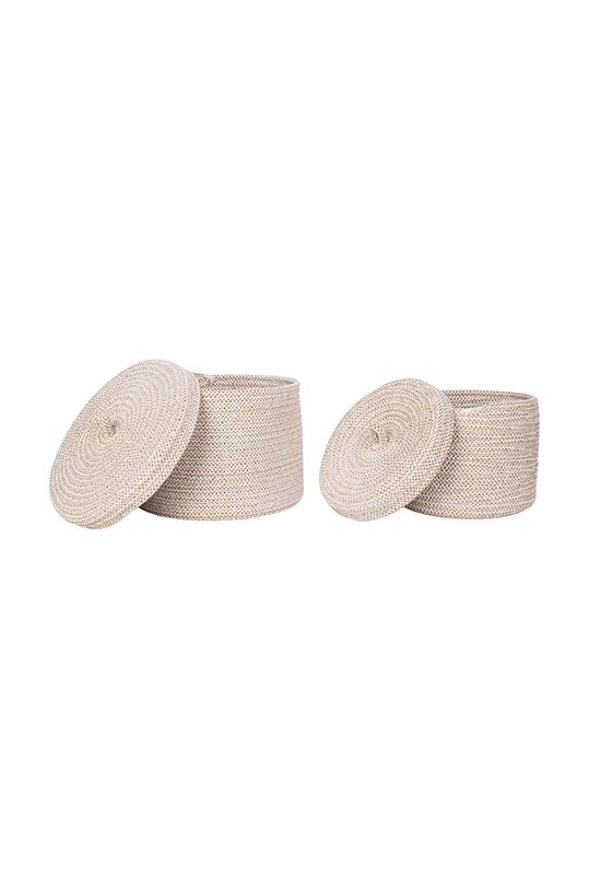 Кошик для зберігання House Nordic Sebal 2-pack 4401546 бежевий AA00