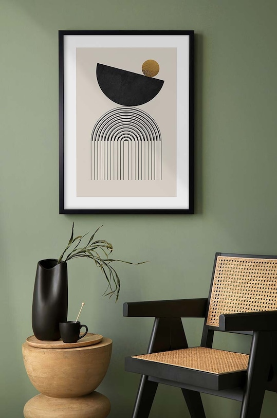 Obývacia izba a spálňa Nástenná dekorácia v ráme 53 x 73 cm 15.41.201.23277 viacfarebná