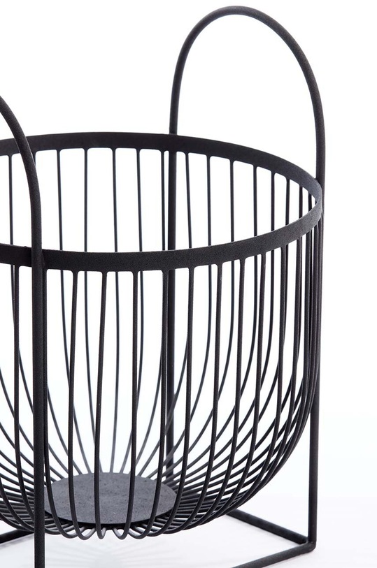 Salon i sypialnia Light & Living kosz do przechowywania Marjet 5876212 czarny