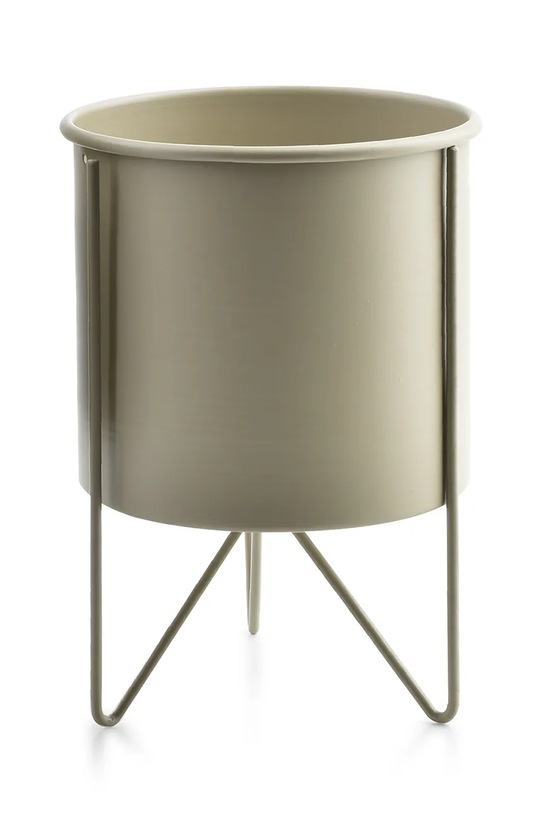 Affek Design osłonka na doniczkę ze stelażem Swen L/16 x 23 cm beżowy HTOP7402.PROM