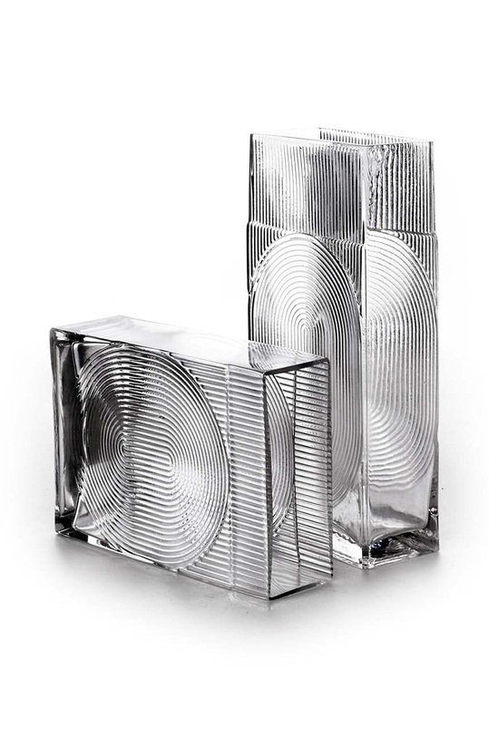 Dekorativní váza Affek Design Serenite HTID1528 průhledná AA00