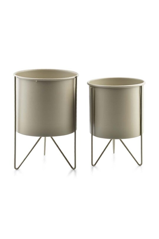 Affek Design doniczka ze stelażem Swan 2-pack beżowy HTOP7389.PROM