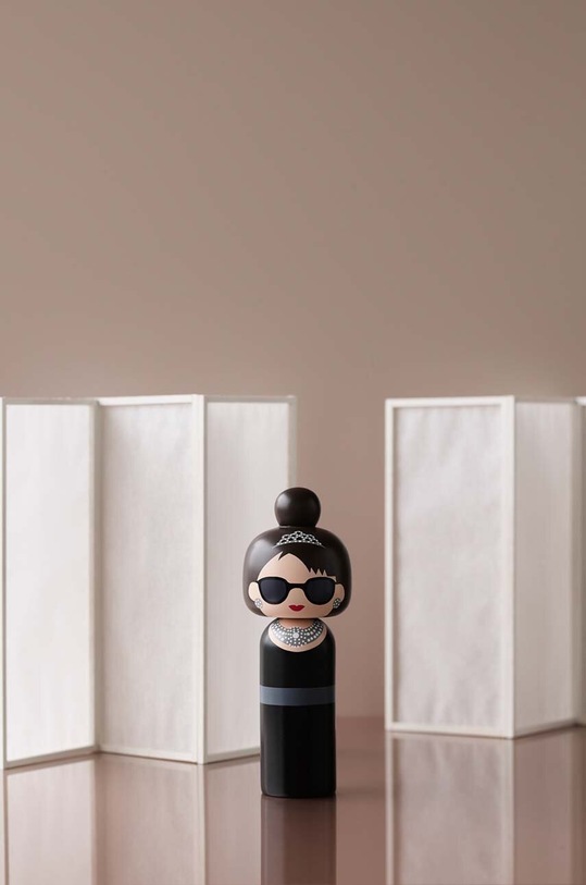 Κούκλα kokeshi Lucie Kaas Audrey SI01AU πολύχρωμο AA00