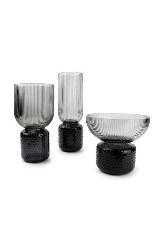 Salon i sypialnia S|P Collection wazon dekoracyjny Coco 855012 szary