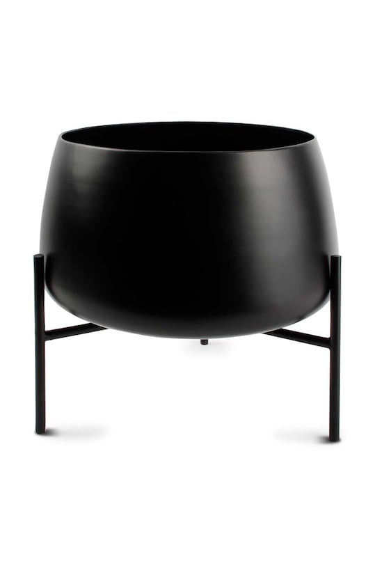 Salon i sypialnia S|P Collection zestaw osłonek na doniczki Patio 2-pack 825113 czarny