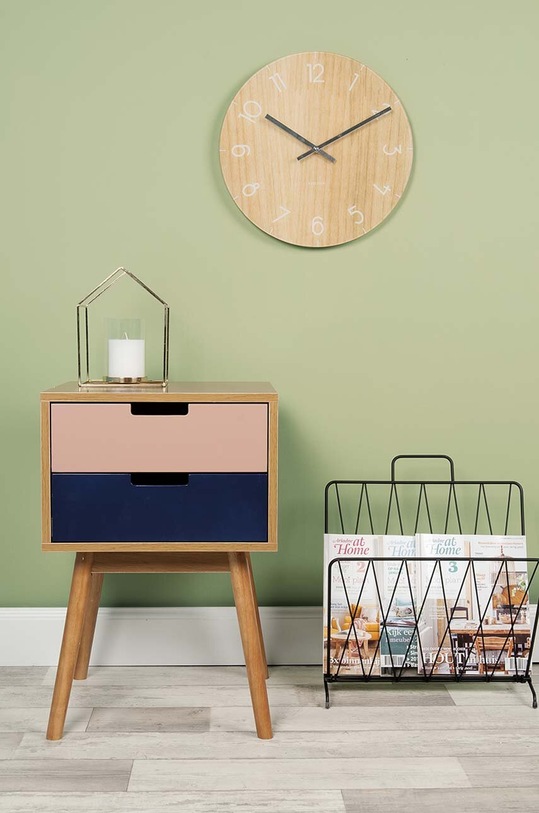 Present Time suport de ziar negru PT2757BK