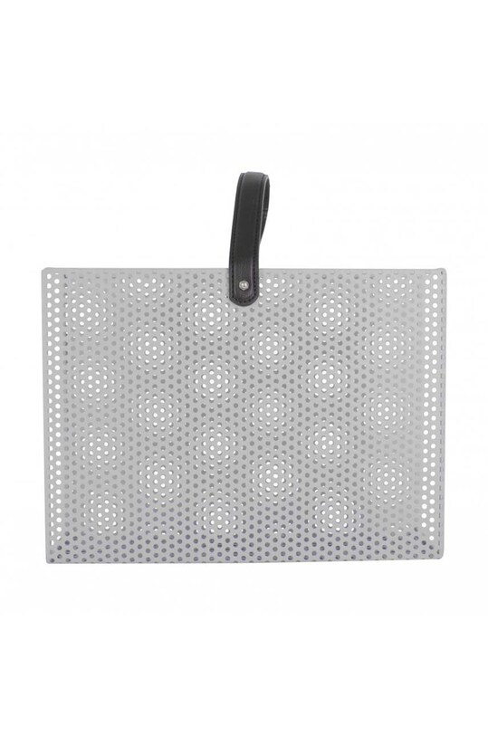 Držák na noviny Present Time Perky Mesh PT3441WG šedá AA00