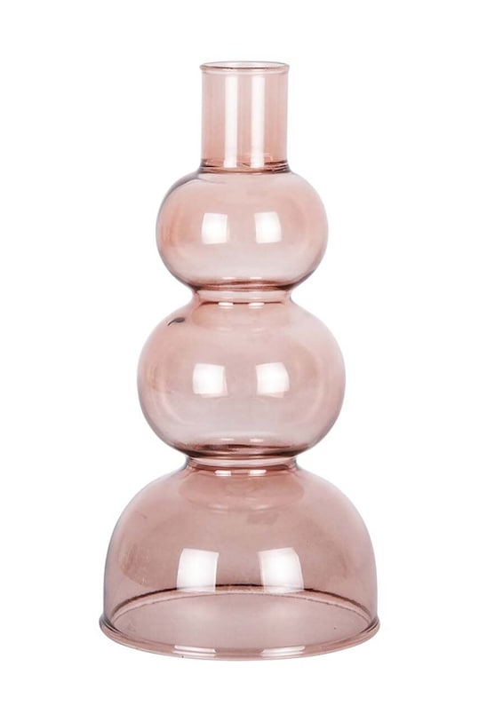 Present Time świecznik dekoracyjny Layered Circles różowy PT3892PI