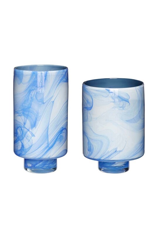Hübsch wazon dekoracyjny Cloud 2-pack multicolor 281202