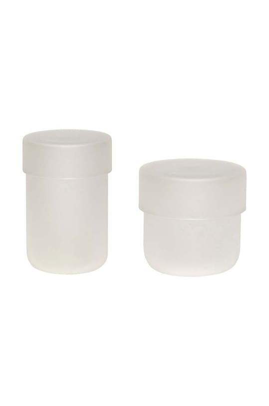 Hübsch pojemnik z pokrywką Pop 2-pack biały 660906
