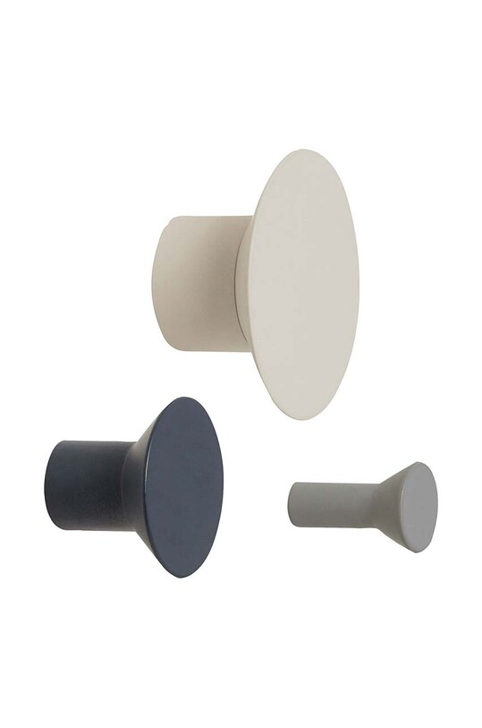 Hübsch zestaw wieszaków Spot 3-pack multicolor 991119