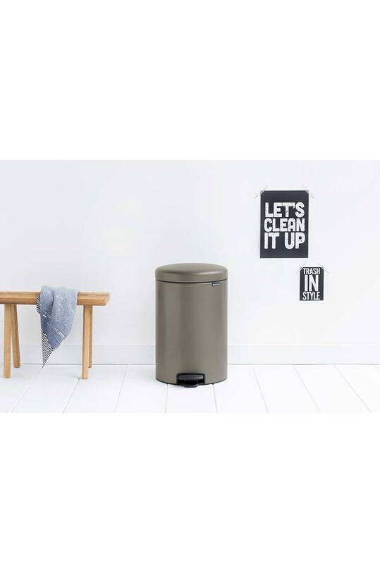 Brabantia cos de gunoi NewIcon 20 L 114045 maro